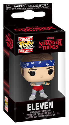 Pocket POP Keychain Stranger Things S5 Eleven with Bandana